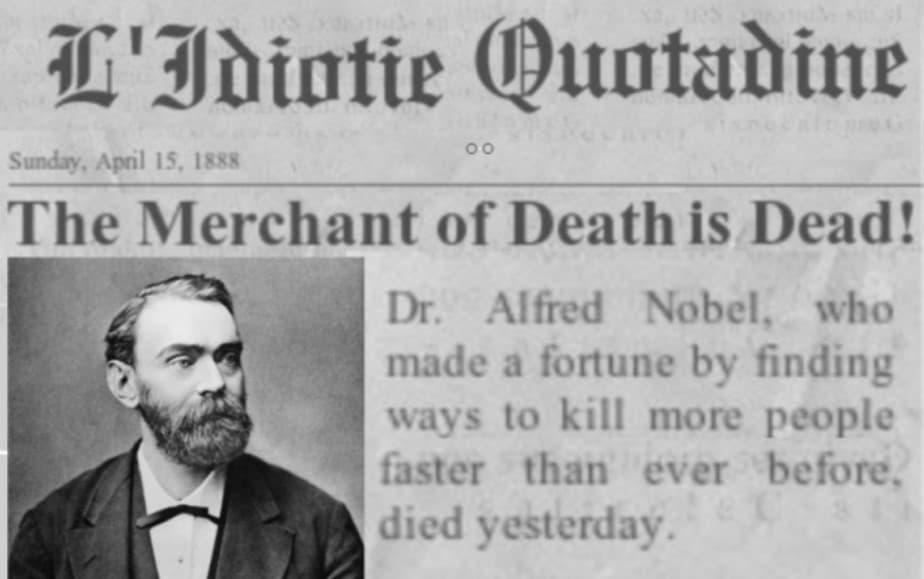 Biografi Alfred Nobel