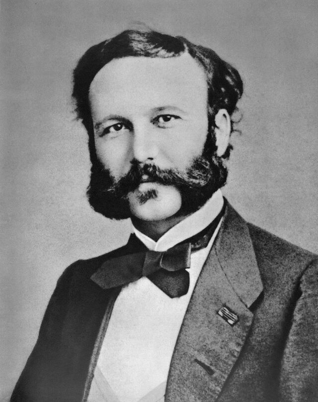 Potret Henry Dunant