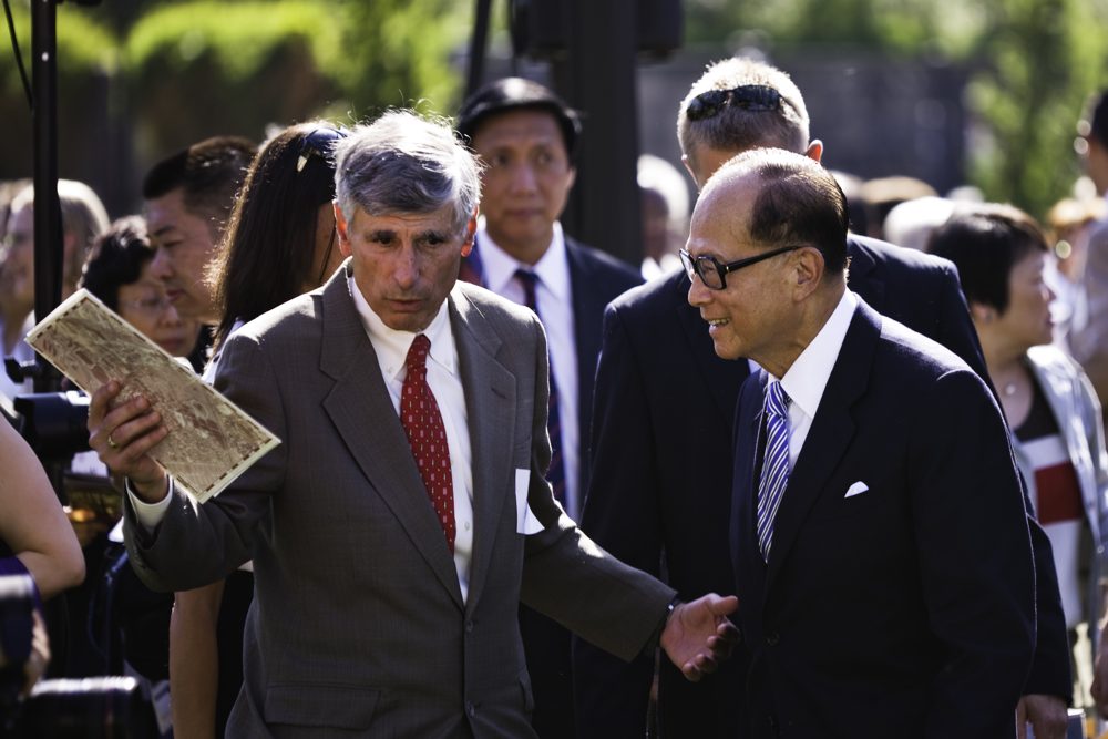 Li Ka-shing dalam acara publik